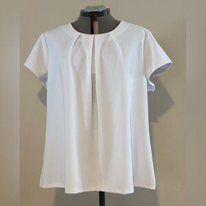 Liz Claiborne Elegant White Blouse